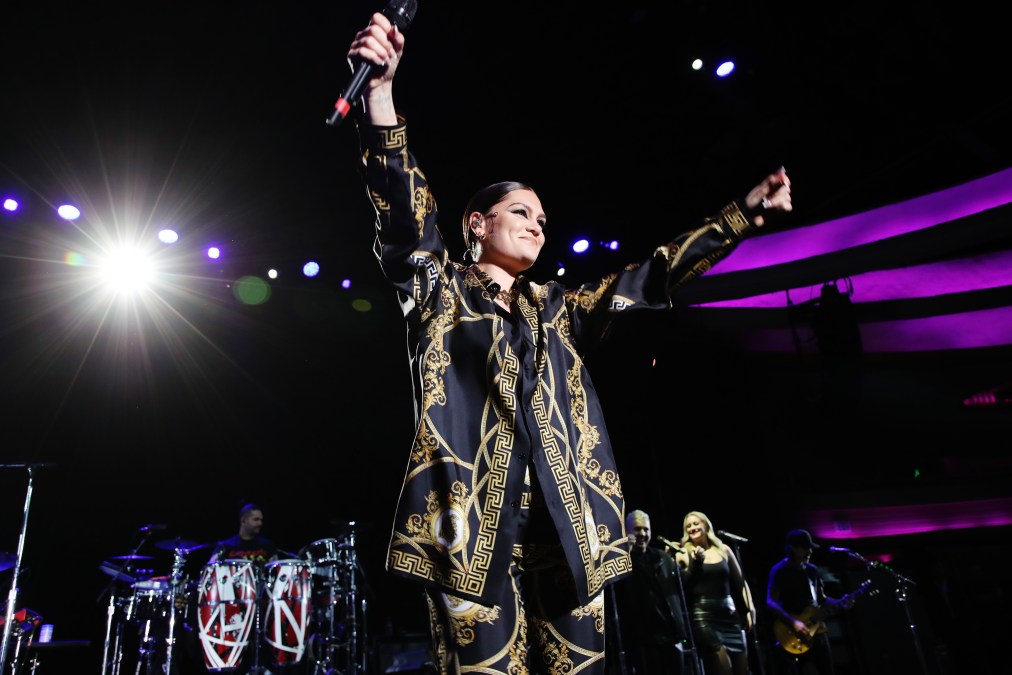 Jessie J performs onstage