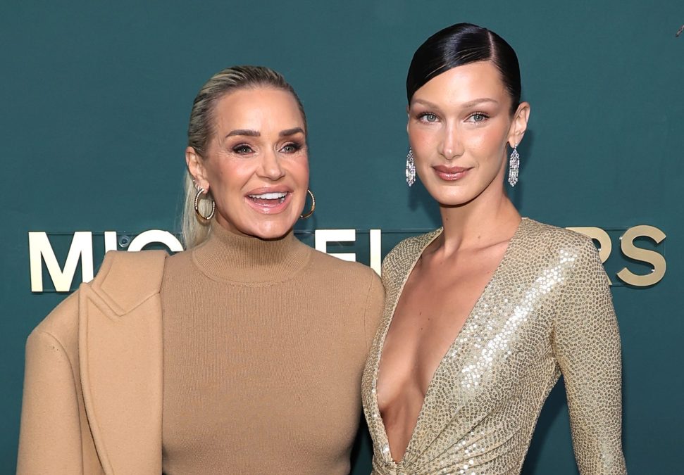 Yolanda Hadid and Bella Hadid