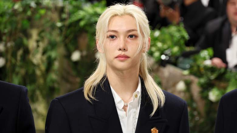 Felix of Stray Kids attends The 2024 Met Gala Celebrating "Sleeping Beauties: Reawakening Fashion"
