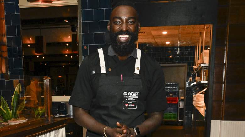 Chef Eric Adjepong poses during the Food Network New York City Wine &