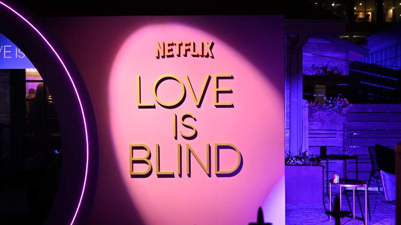 Signage is seen during Love Is Blind @ SXSW on March 09, 2025 in Austin, Texas.
