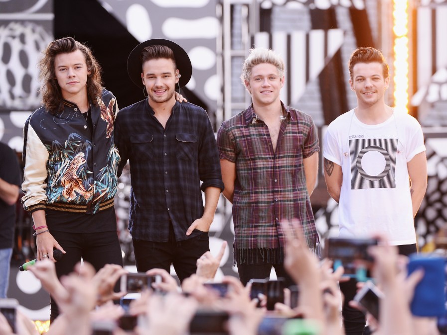 Harry Styles, Liam Payne, Niall Horan, and Louis Tomlinson of One Direction