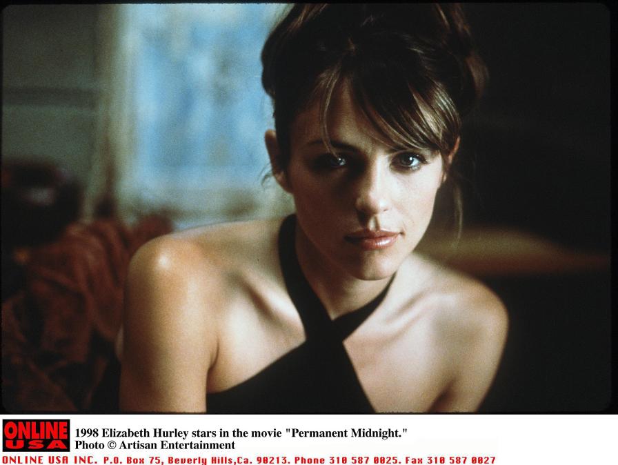 1998 Elizabeth Hurley Star In The Movie "Permanent Midnight."