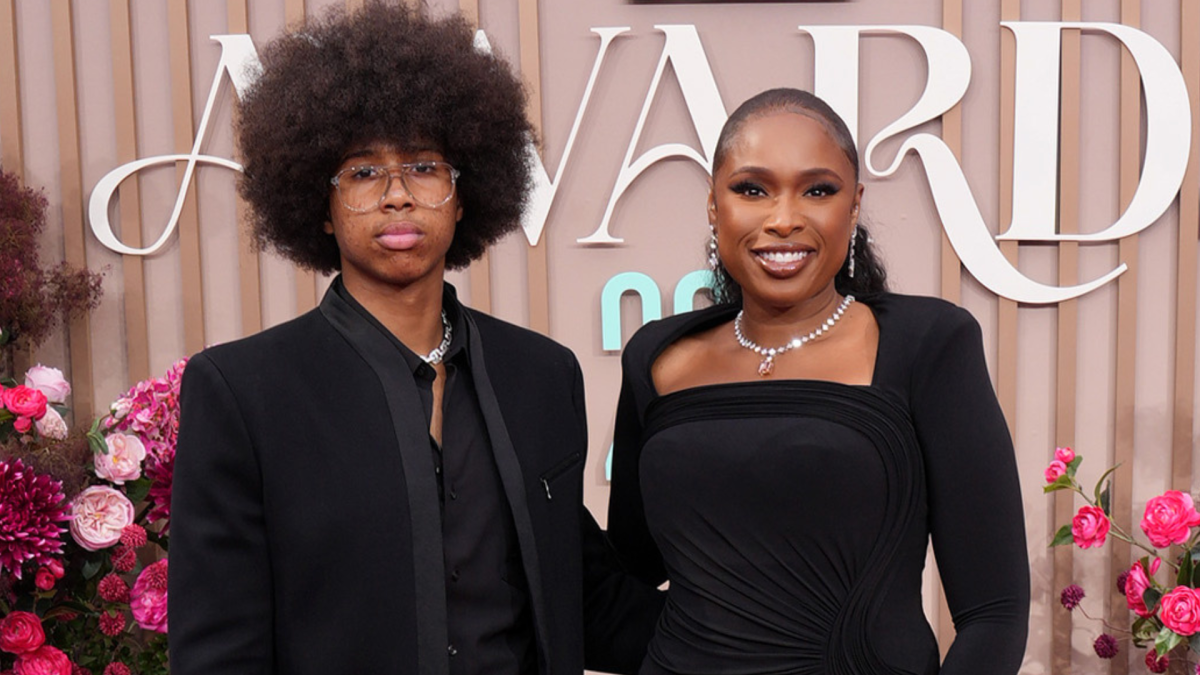 Jennifer Hudson and son David Daniel Otunga Jr.