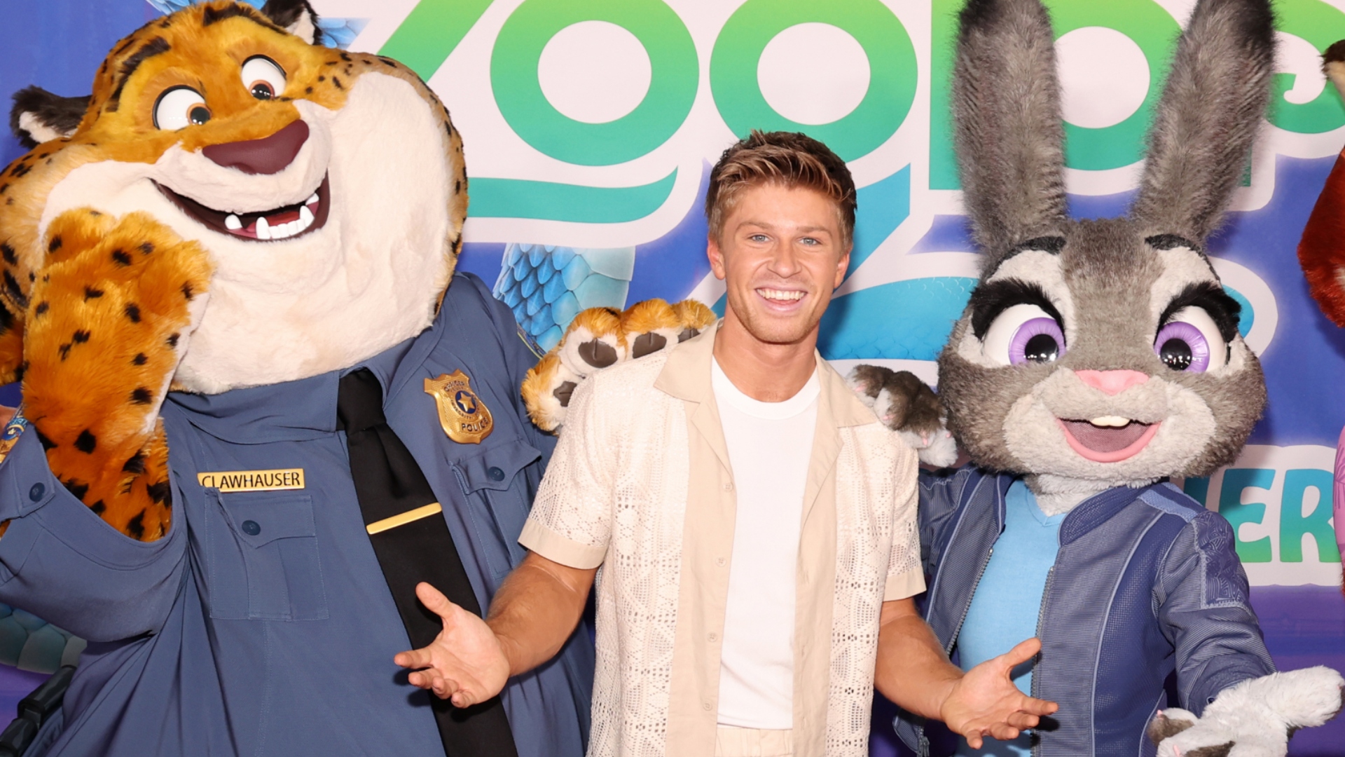 Robert Irwin attends the world premiere of Zootopia 2