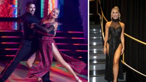 Alan Bersten and Elaine Hendrix; Emma Slater