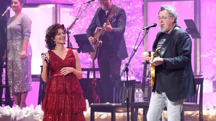 Amy Grant and Vince Gill