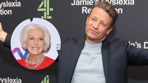 Jamie Oliver and Mary Berry.