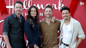 Paul Campbell, Kimberley Sustad, Andrew Walker, and Tyler Hynes