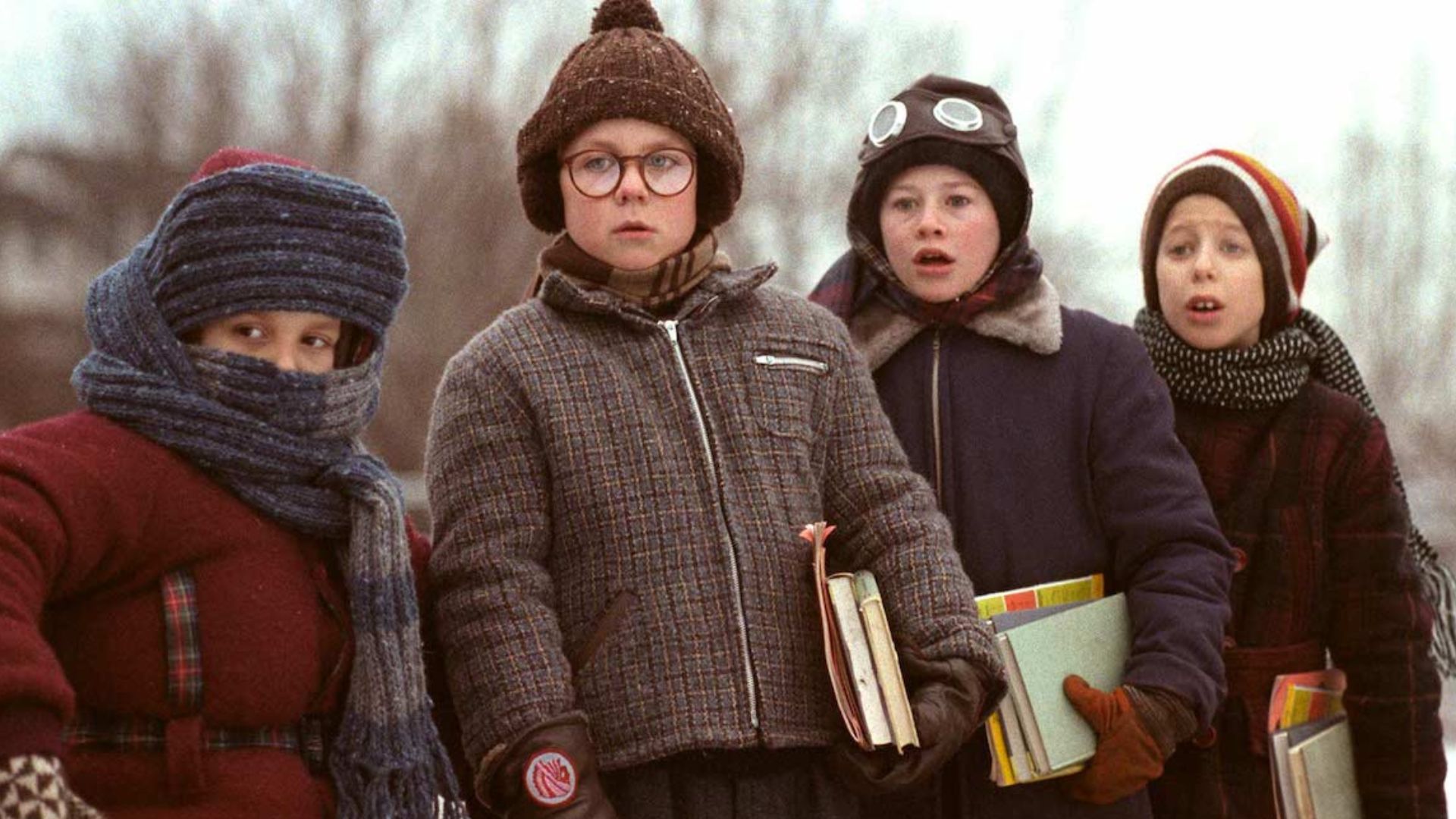 The cast of "A Christmas Story"