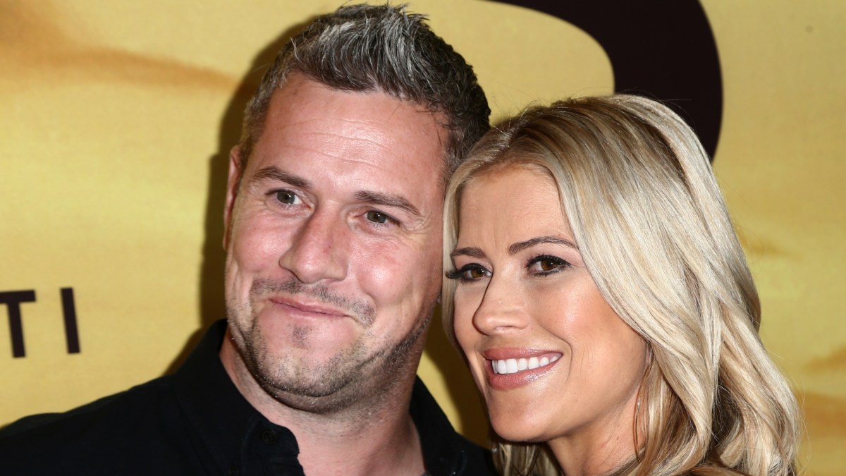 Christina Haack and Ant Anstead smiling