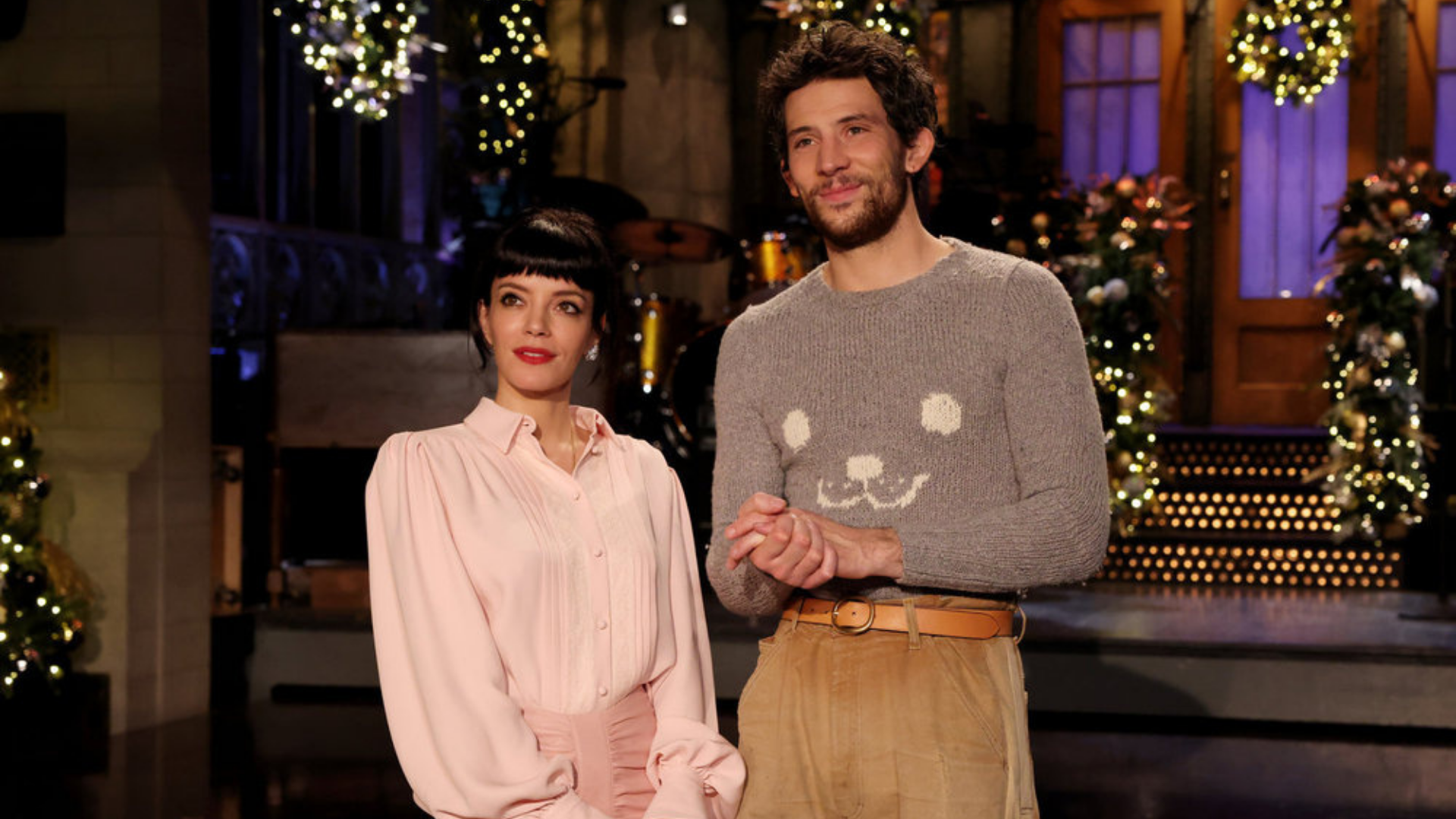 Lily Allen and Josh O'Connor