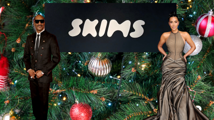 Kim Kardashian Brings Holiday Cheer With Kris Jenner and Snoop Dogg in SKIMS Video