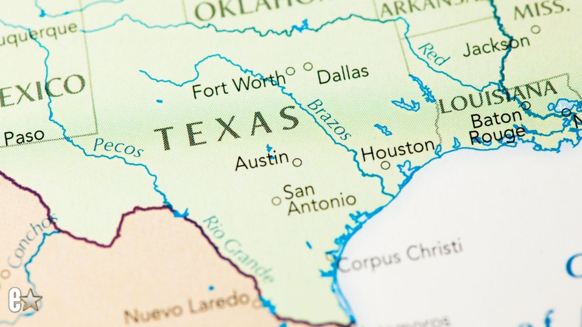 Map of Texas
