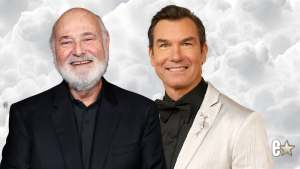 Jerry O’Connell and Rob Reiner smiling