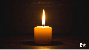 Candle burning
