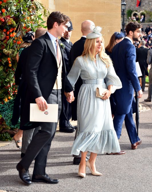 Caspar Jopling and Ellie Goulding 