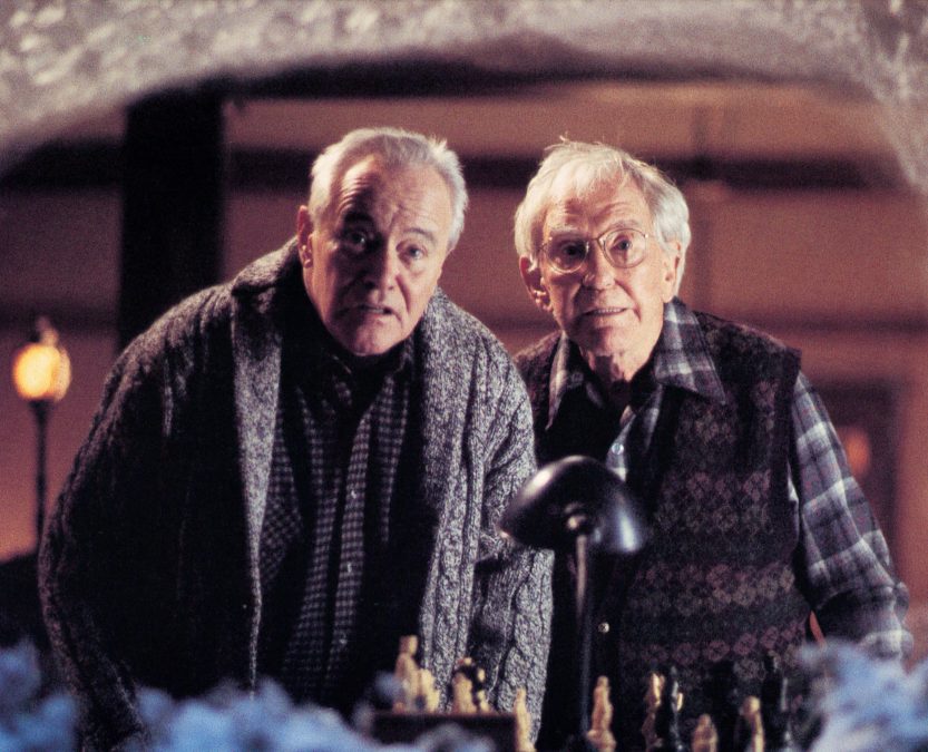 Jack Lemmon and Burgess Meredith.