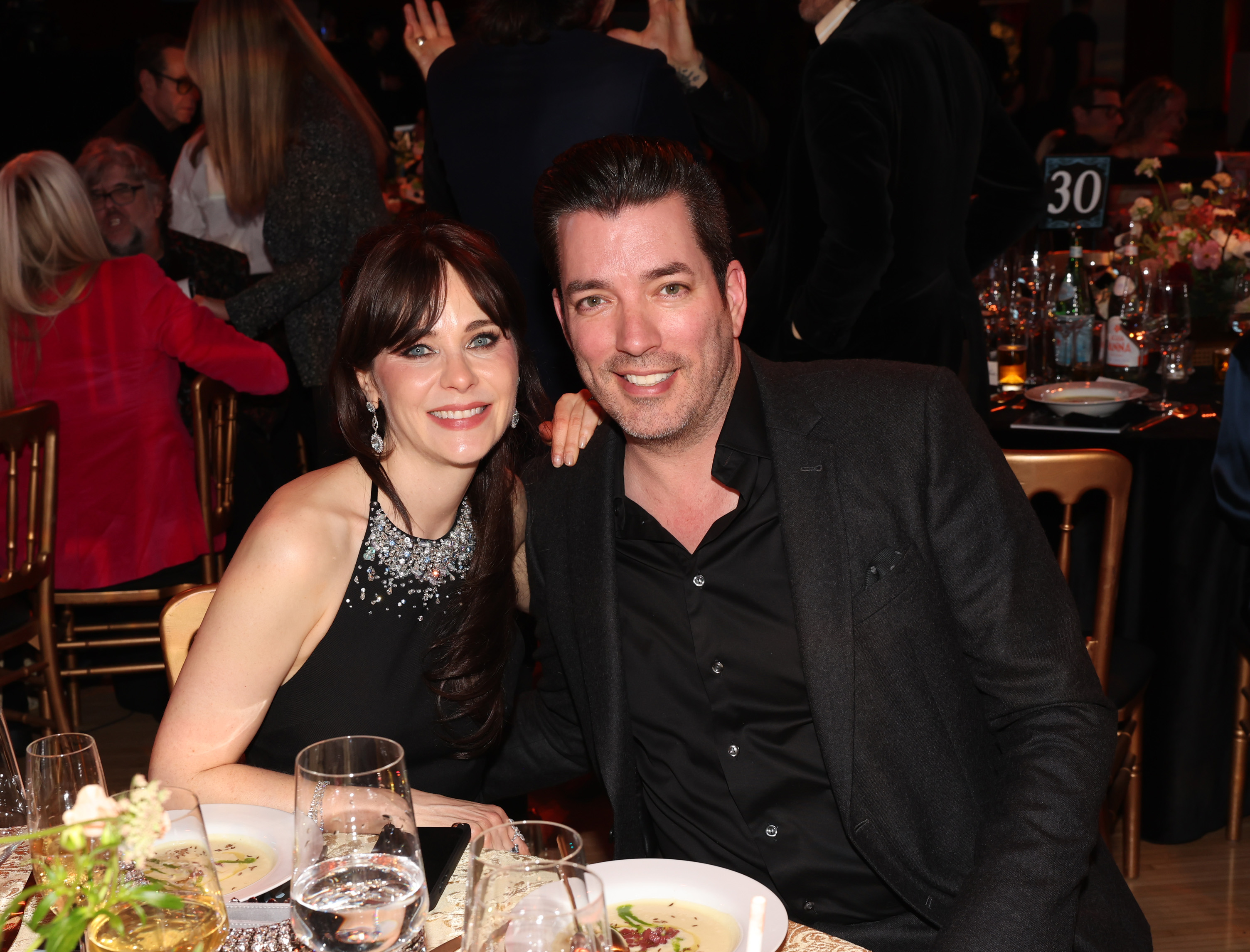HGTV Fans Gush Over Jonathan Scott & Zooey Deschanel's ‘Wedding Vibes' Photo
