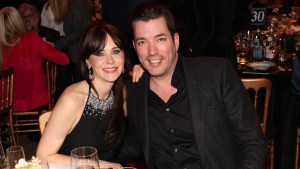 Zoey Deschanel and Jonathan Scott