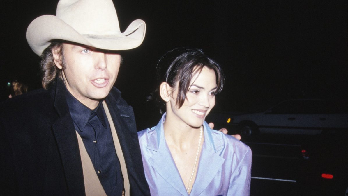 Dwight Yoakam and Karen Duffy.