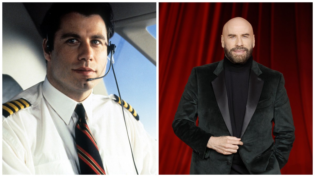John Travolta as James Ubriacco THEN and NOW