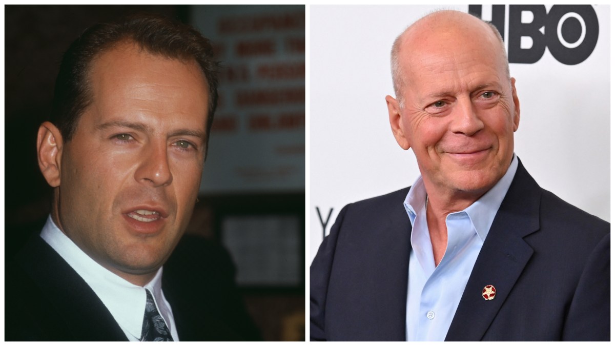 Bruce Willis Then & Now