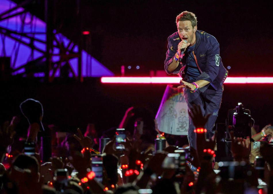 Coldplay: Music Of The Spheres World Tour.