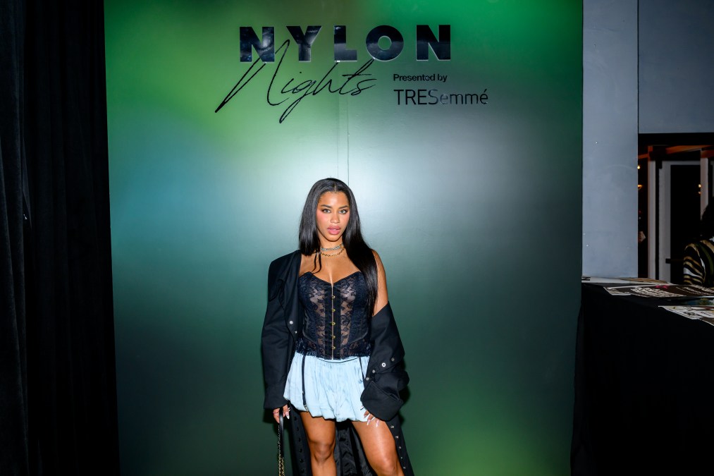 Amaya Espinal attends the NYLON Nights: Fashion Edition party