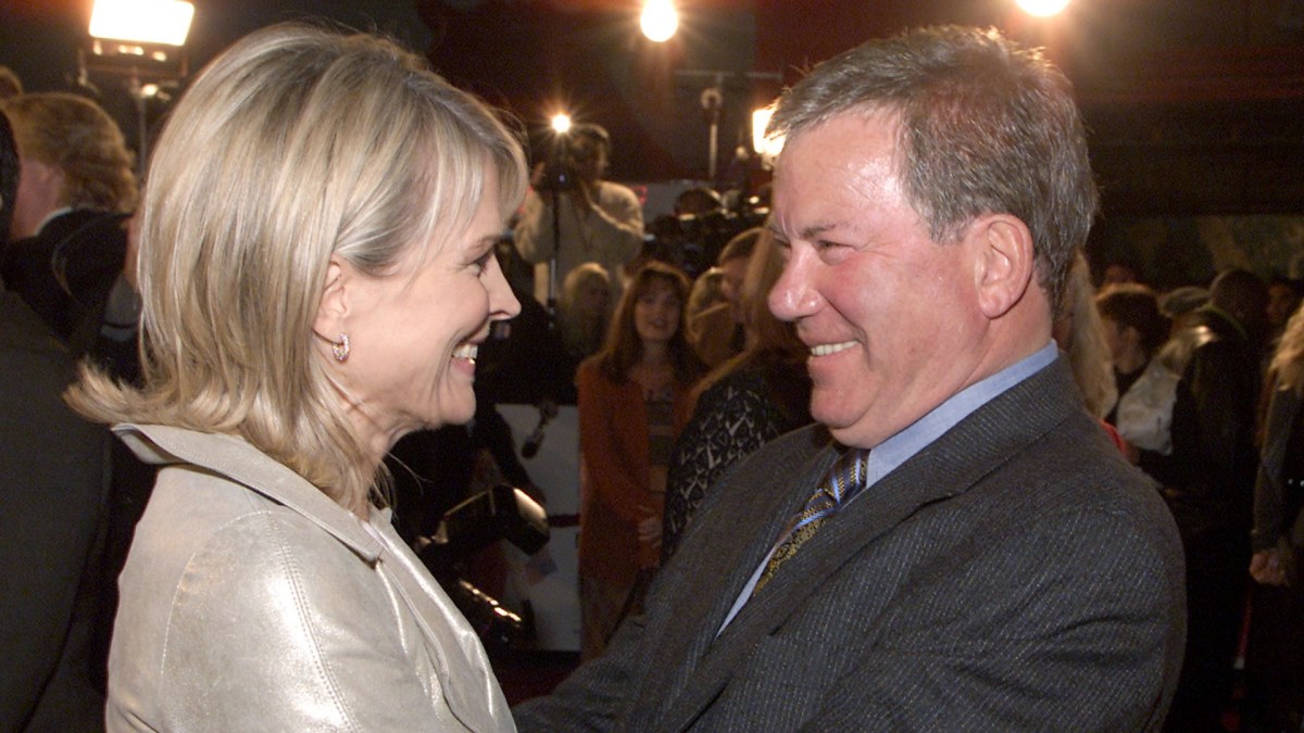 Candice Bergen and William Shatner