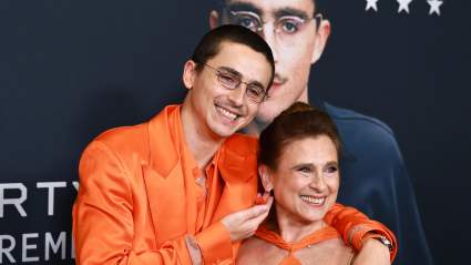 Timothée Chalamet Twins with Surprise Date at ‘Marty Supreme’ Premiere 