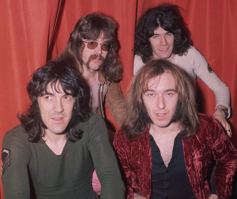 Nazareth (Dan McCafferty, Manny Charlton, Pete Agnew, and Darrell Sweet)