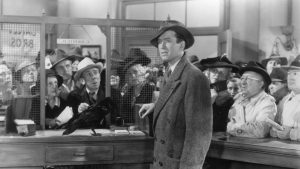 James Stewart in "It's A Wonderful Life."