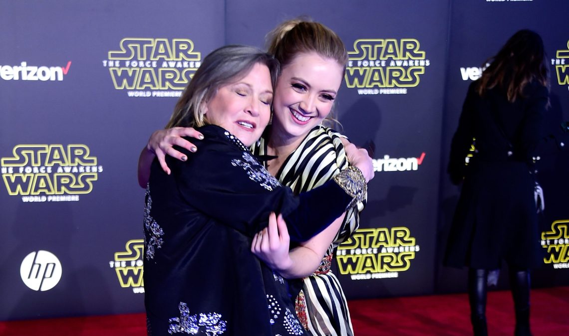 Carrie Fisher and Billie Lourd