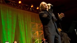 Singer Michael Bolton performs at the 5th annual Starkey Foundation Gala