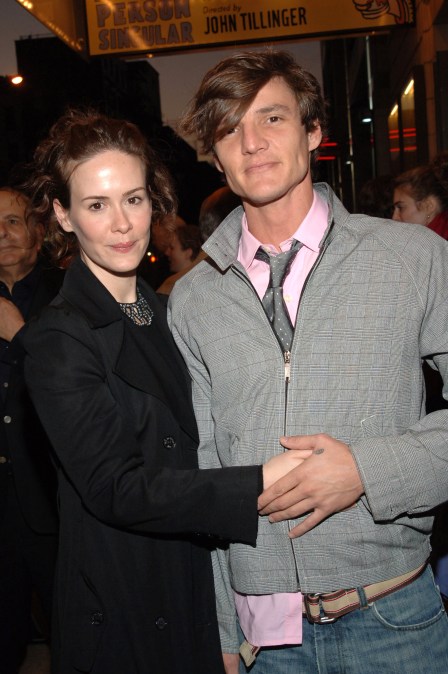 Sarah Paulson and Pedro Pasca
