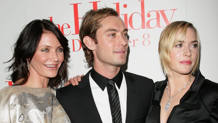 Cameron Diaz, Jude Law, and Kate Winslet in 2006.