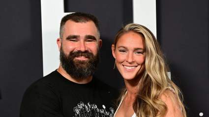 Kylie Kelce’s Relatable Reaction to Hearing Travis Kelce & Taylor Swift Don’t Argue