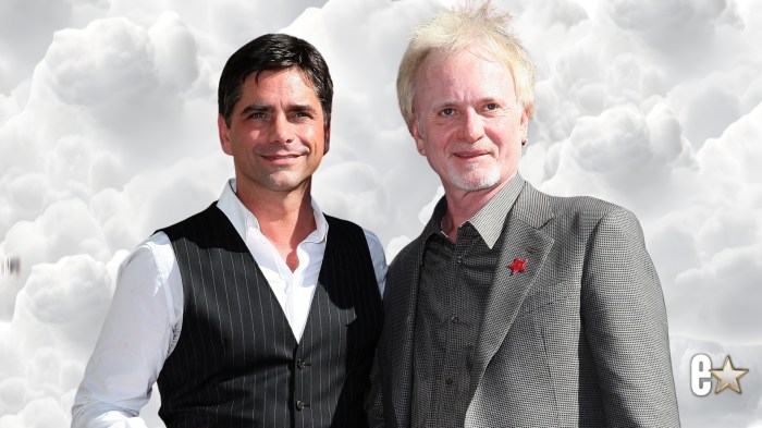 John Stamos and Anthony Geary pose for a photo
