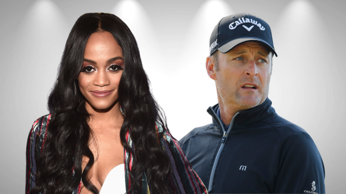 Rachel Lindsay and Chris Harrison