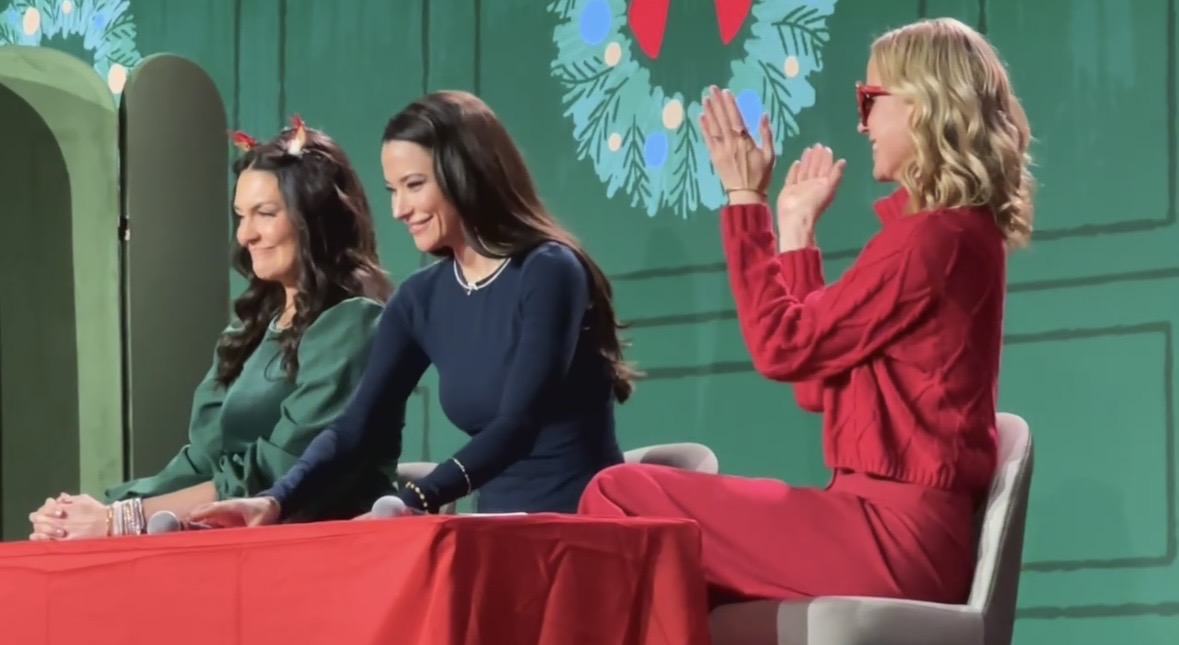 Taylor Cole, Rhiannon Fish, and Jessy Schram