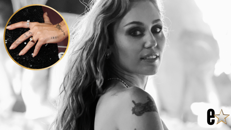 Miley Cyrus diamond ring engagement rumors
