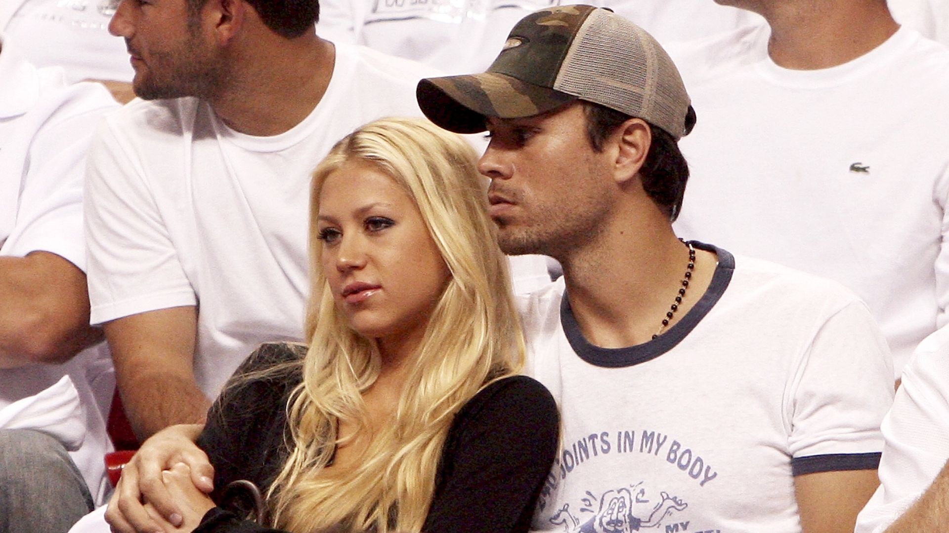 Enrique Iglesias and Anna Kournikova