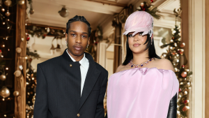 A$AP Rocky and Rihanna.