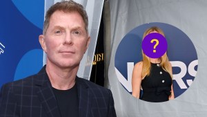 Bobby Flay and Scarlett Johansson.