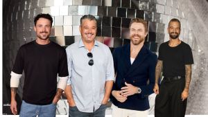 Dylan Efron, Boston Rob Mariano, Derek Hough, Mark Ballas