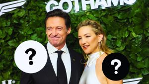 Hugh Jackman and Kate Hudson.