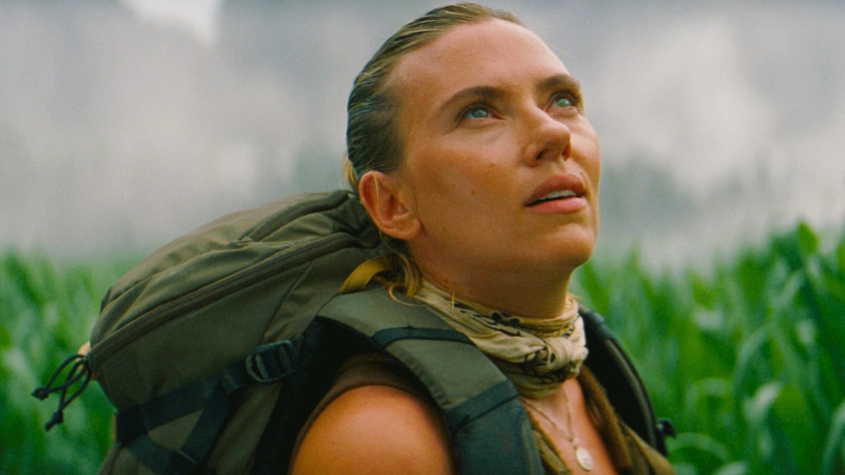 Scarlett Johansson as Zora Bennett in Jurassic World Rebirth (2025).