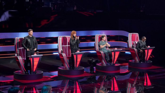 Michael Buble, Reba McEntire, Niall Horan, Snoop Dogg