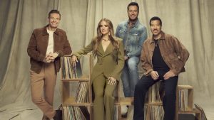 Ryan Seacrest, Carrie Underwood, Luke Bryan, and Lionel Richie